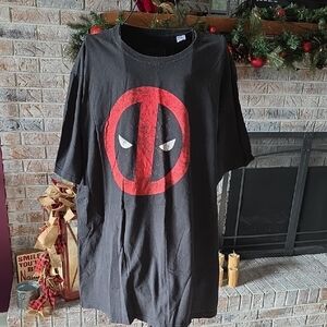Marvel Black T-Shirt with Silver Logo